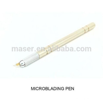 3D agulhas microblade alça / manual microblading caneta / hotsale permanente maquiagem manual caneta